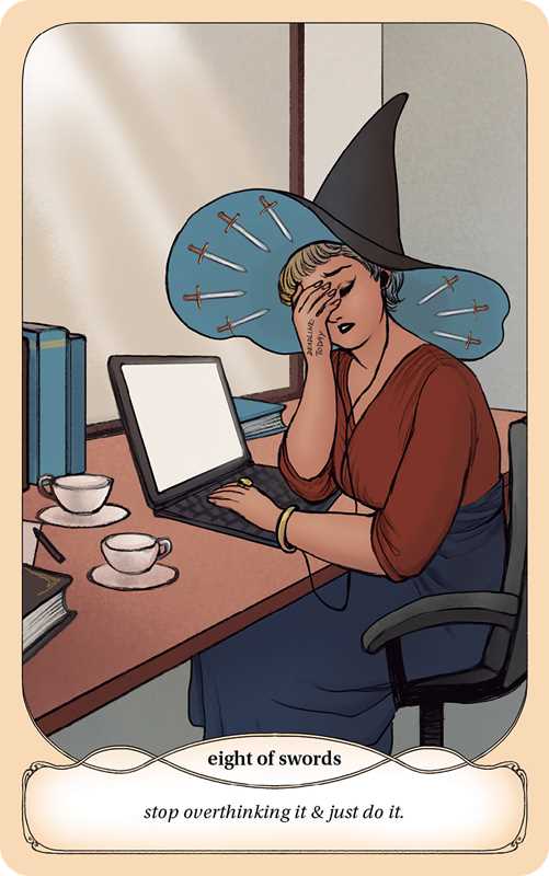 Cozy Witch Tarot Deck and Guidebook by Amanda Lovelace