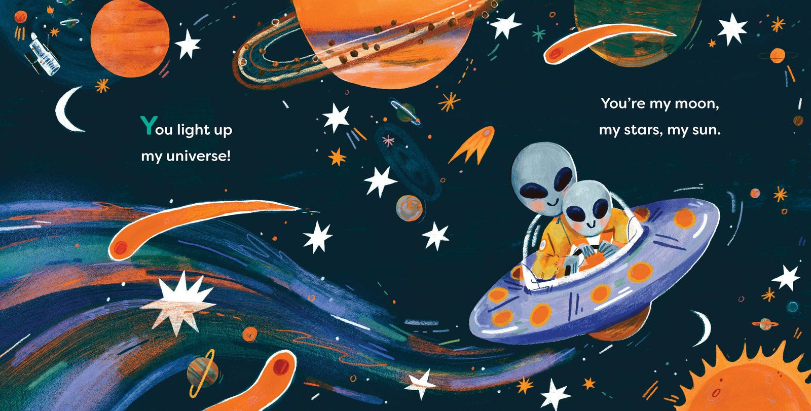 You're Out of This World Board Book