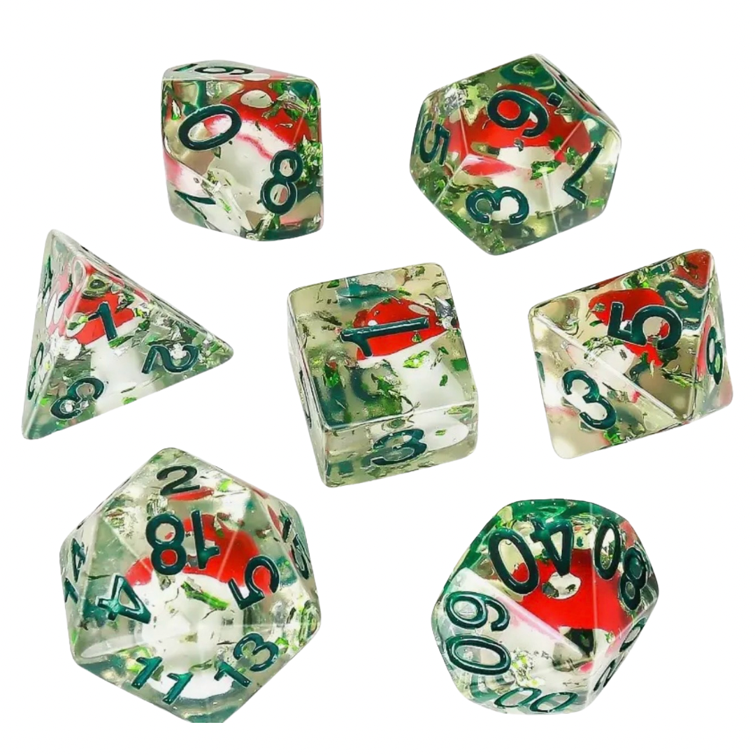 D&D Resin Inclusion Dice: Choose your Style!