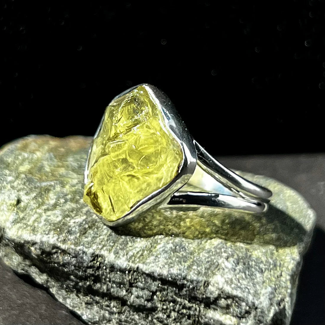 Lemon Topaz Sterling Silver Ring