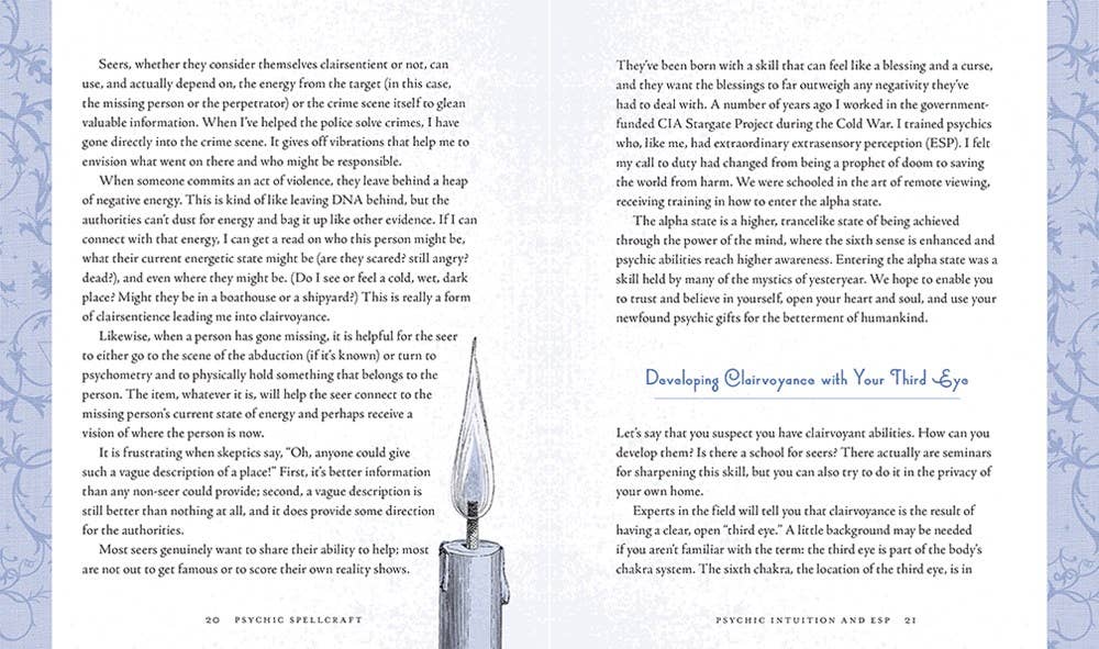 Psychic Spellcraft: A Modern-Day Wiccapedia of Divination & Intuition Rituals