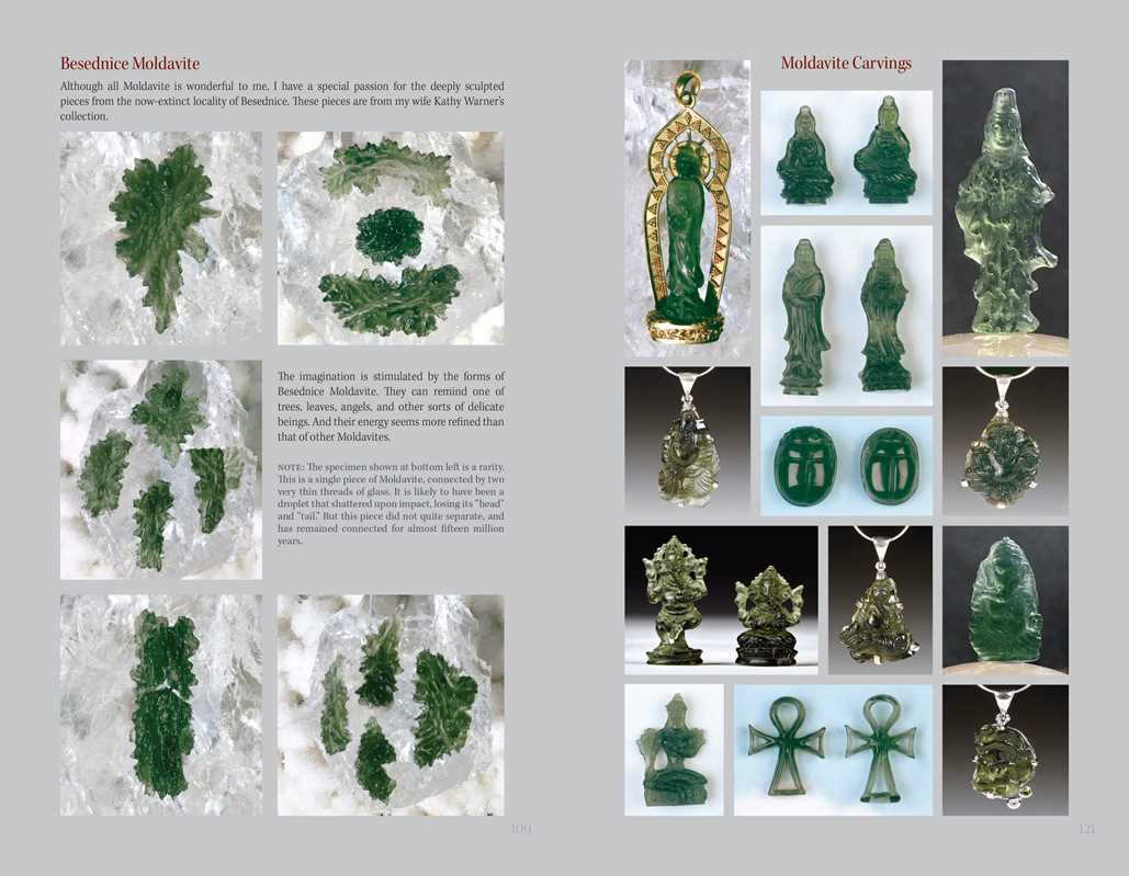 Book of Moldavite by Robert Simmons