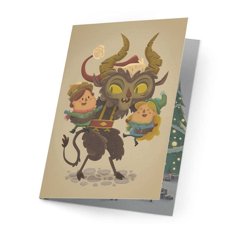 Krampus Holiday Card