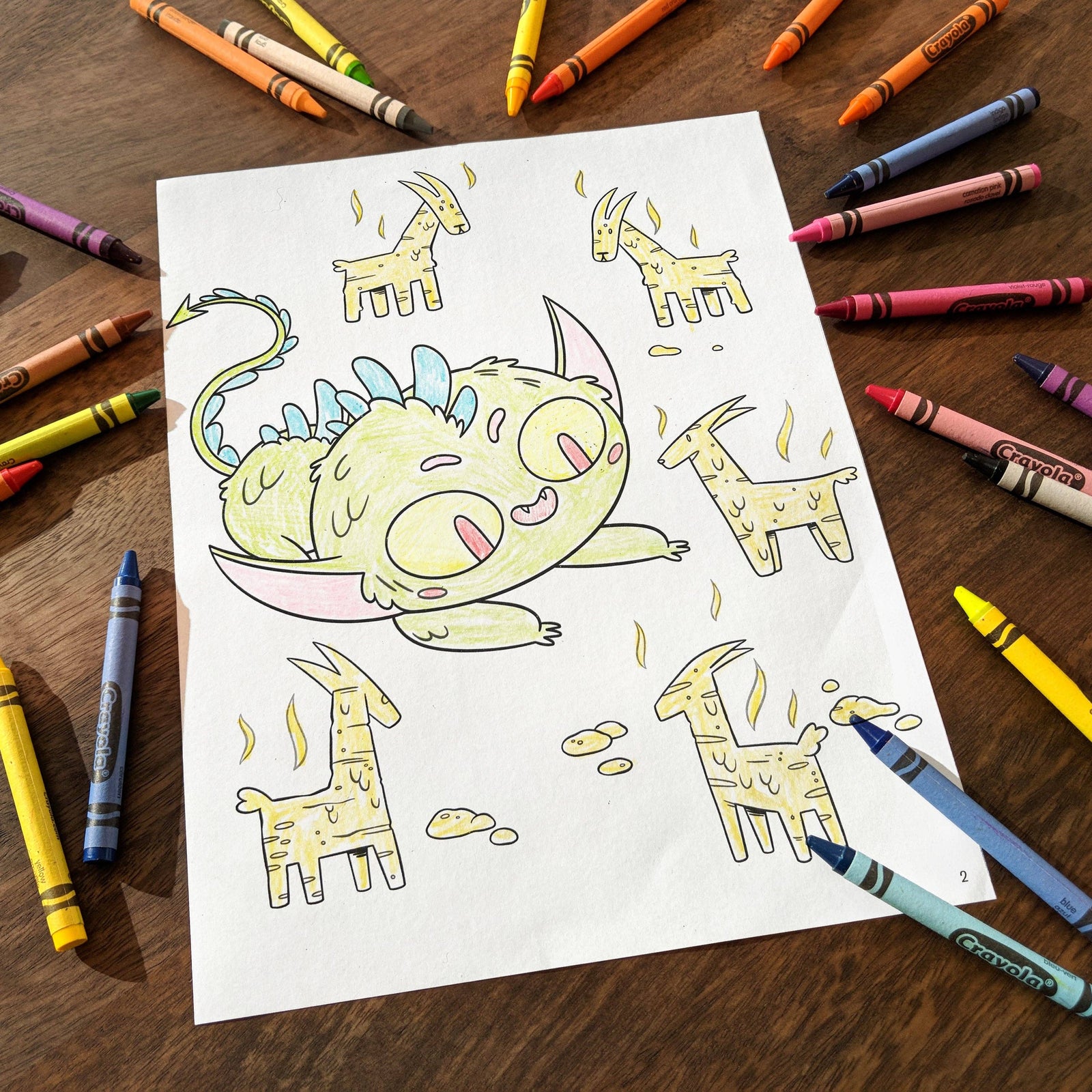 Cryptids! Coloring Book