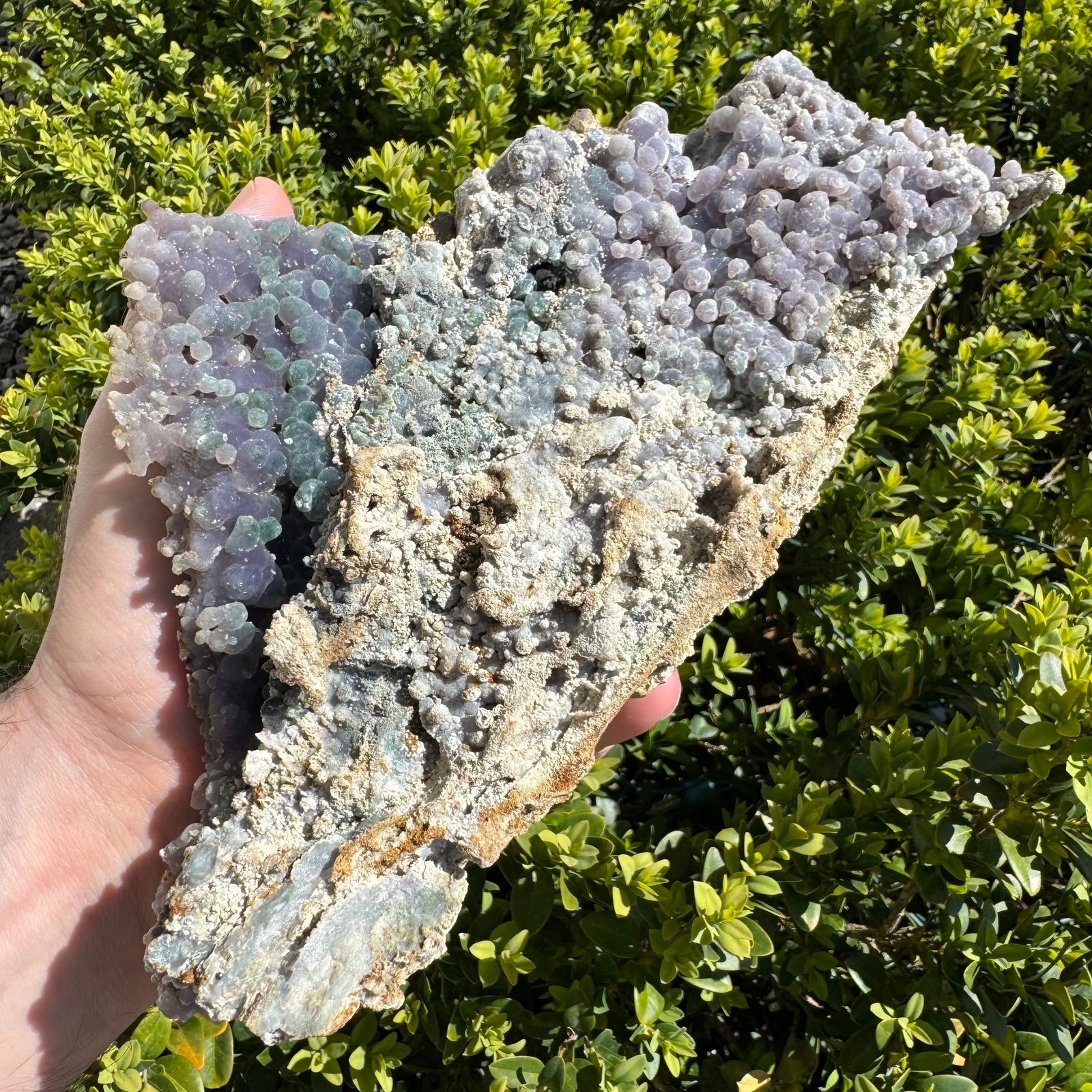 Large Natural Grape Agate Cluster | For Intuition & Higher Awareness