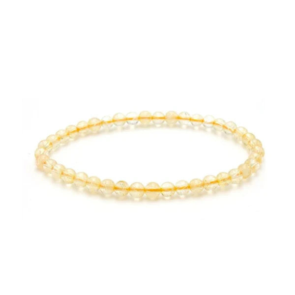Citrine Stretch Bracelet for Positivity & Abundance