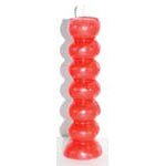 Seven Knob Candles asst colors available