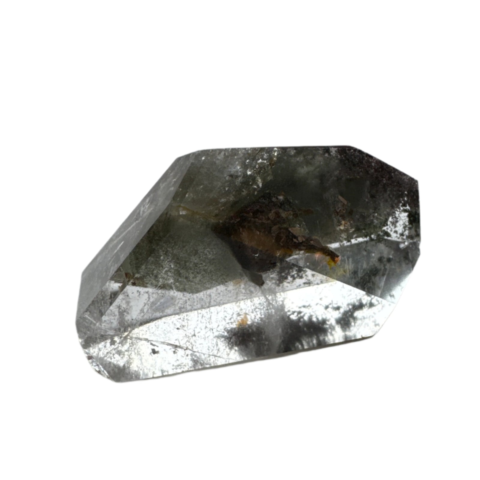 Chloride Phantom Quartz Freeform Gemstone