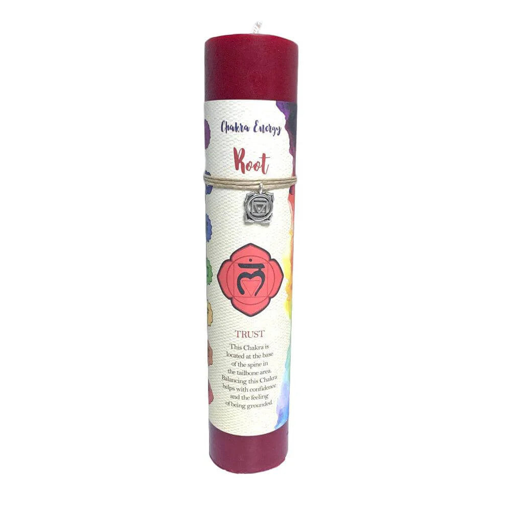 Chakra Pillar Candle 7" - Choose your Style