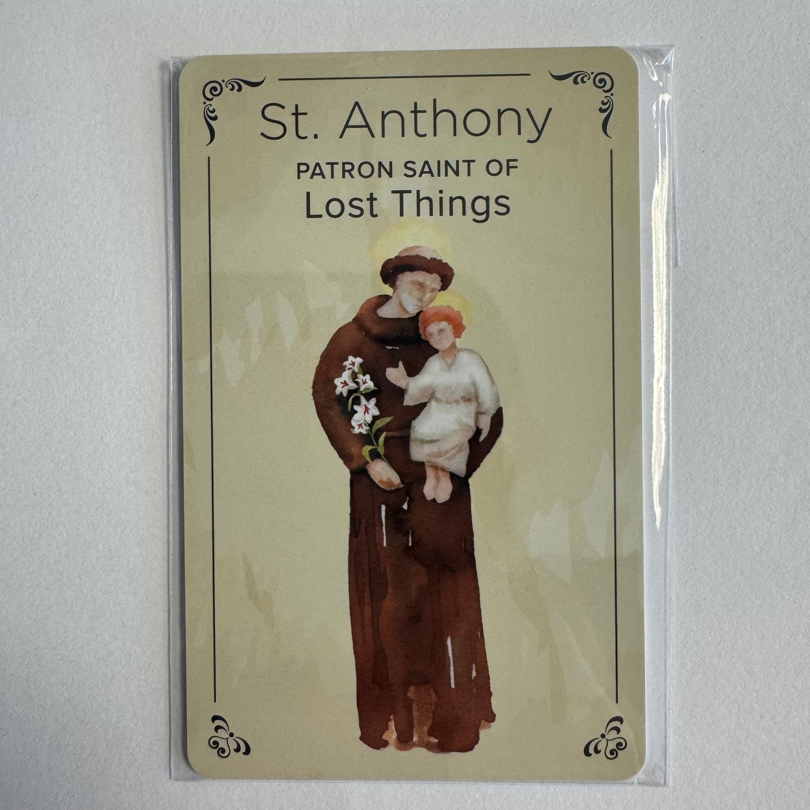 Patron Saint Pocket Card – Carry Daily Blessings & Protection