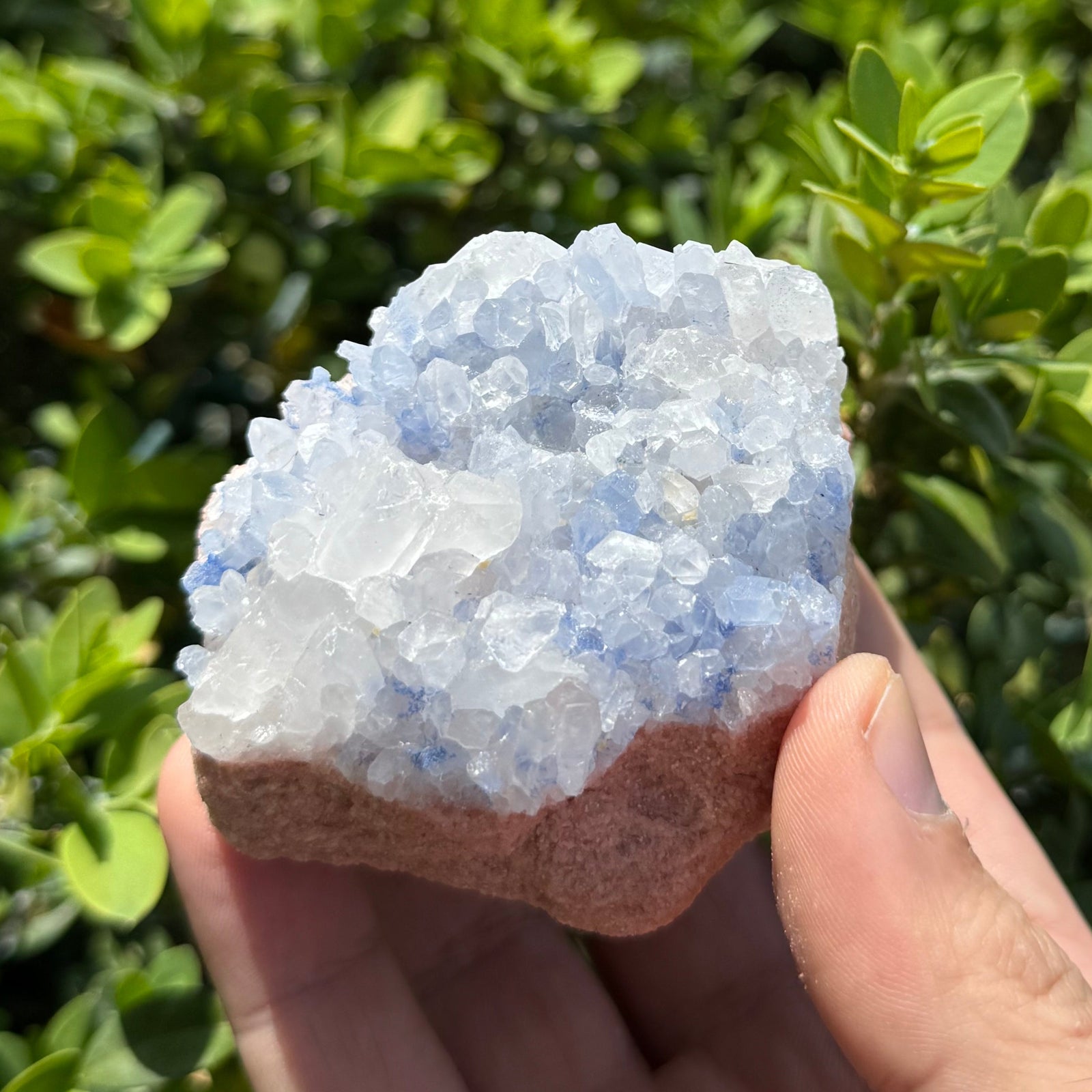 Dumortierite Quartz Cluster - Brazil | Cast a Stone
