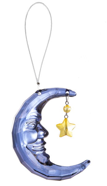 Charming Moon Ornament