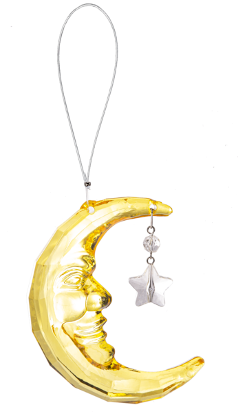 Charming Moon Ornament