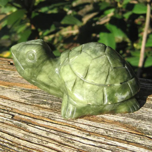 Nephrite Jade Turtle Figure