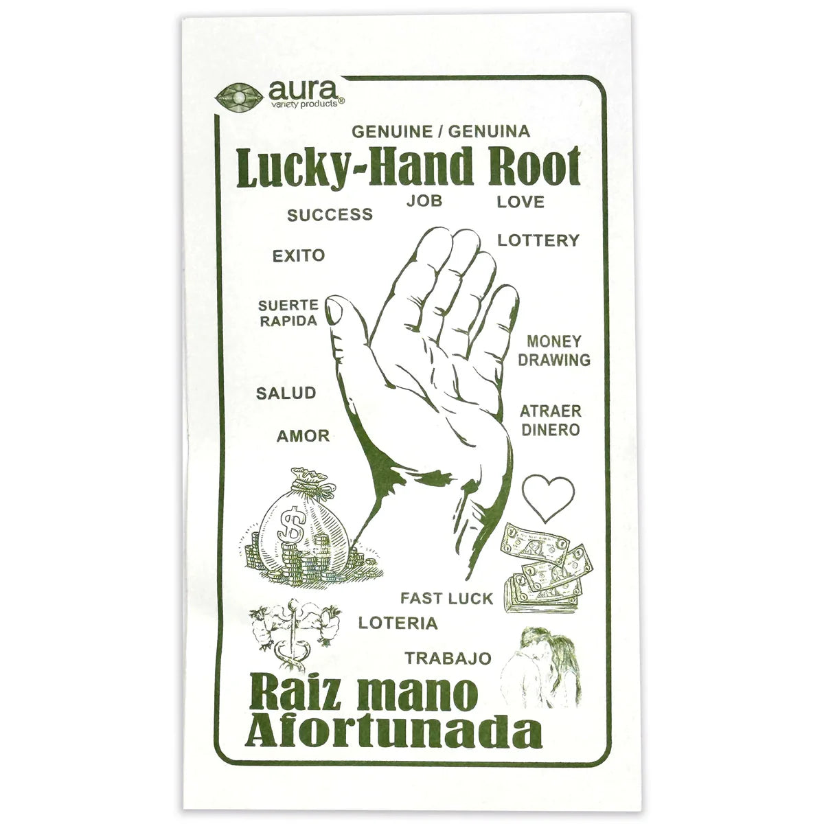 Lucky Hand Root (Hand of Power): Luck, Money & Success