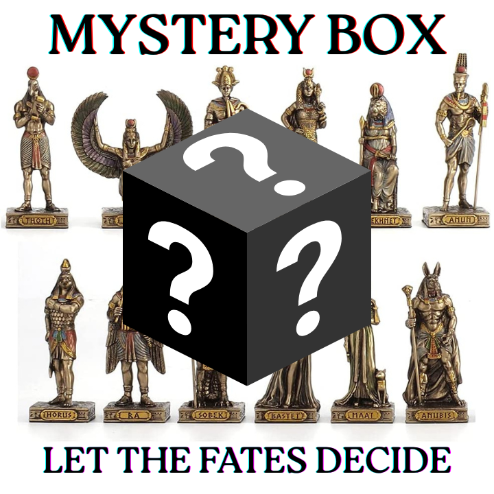 Egyptian God Figurine - Bronze Statue for Altars and Home Decor