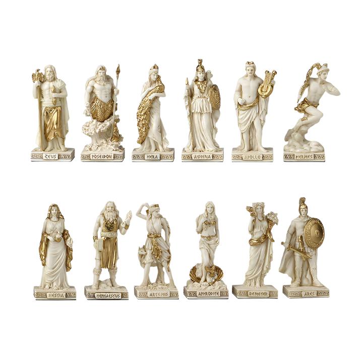 White & Gold Olympians