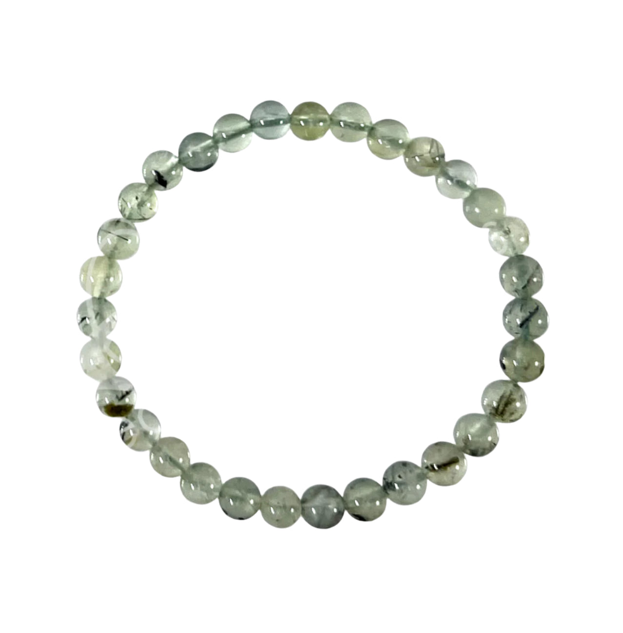 Prehnite Stretch Bracelet | Gemstone of Peace & Emotional Healing