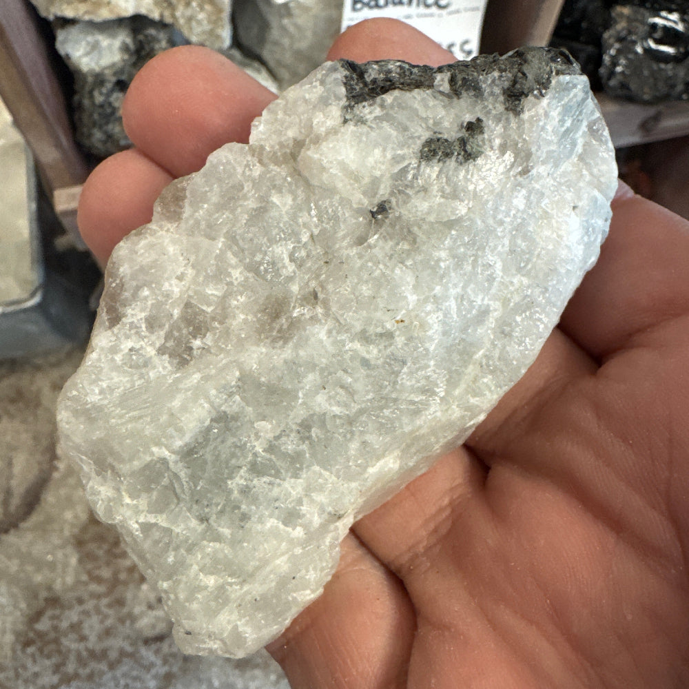Rainbow Moonstone Natural Gemstone