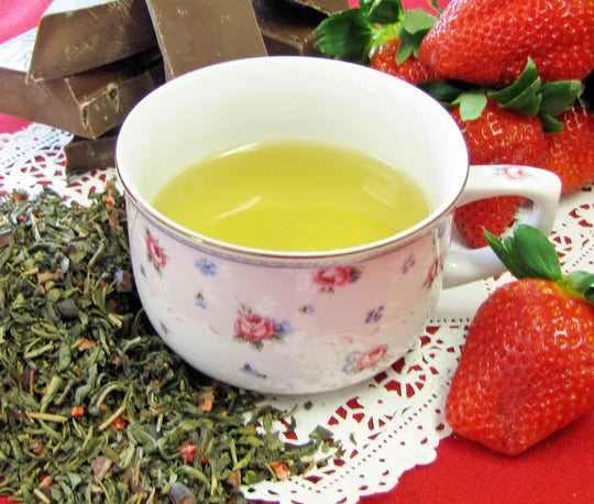 Crème de la Berry Green Tea