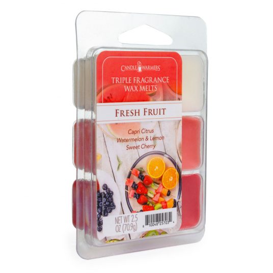 Fresh Fruit Triple Fragrance Wax Melts - 2.5oz.