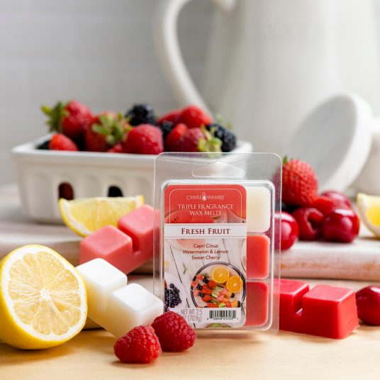 Fresh Fruit Triple Fragrance Wax Melts - 2.5oz.