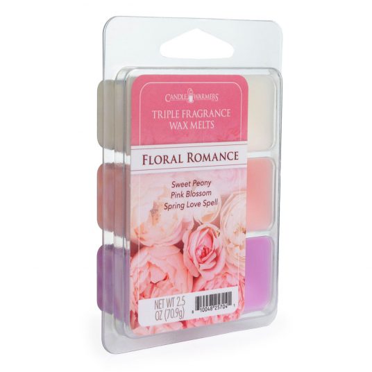 Floral Romance Triple Fragrance Wax Melts - 2.5oz.