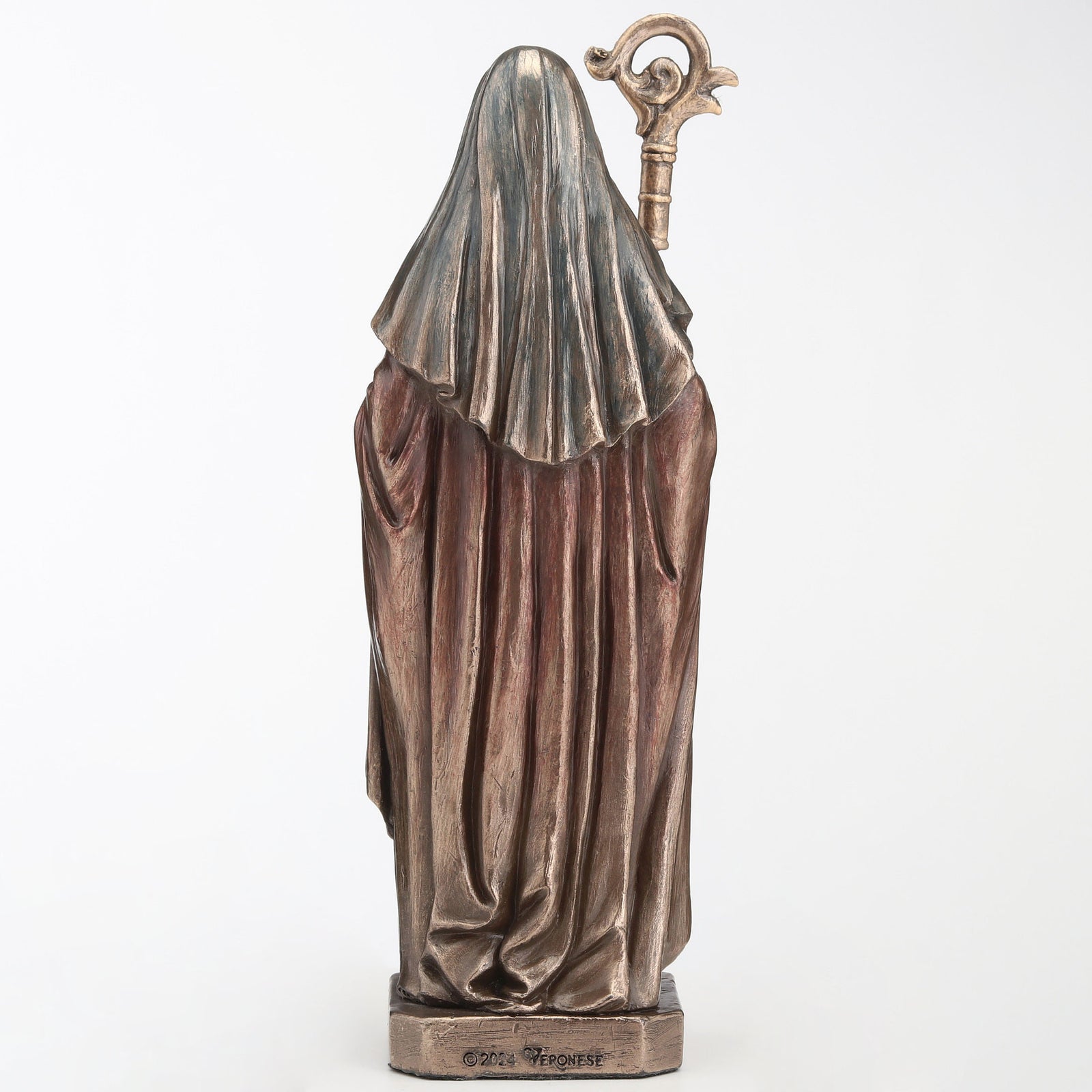 Saint Brigid of Kildare Statue | Celtic Spirit Cold Cast Bronze Sculpture