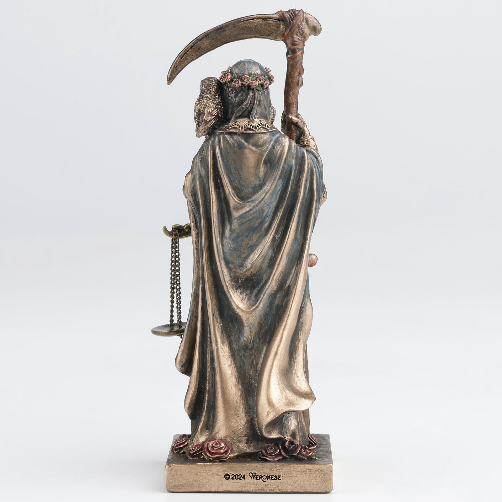 Santa Muerte Figurine | Folk Saint of Death, Justice & Protection