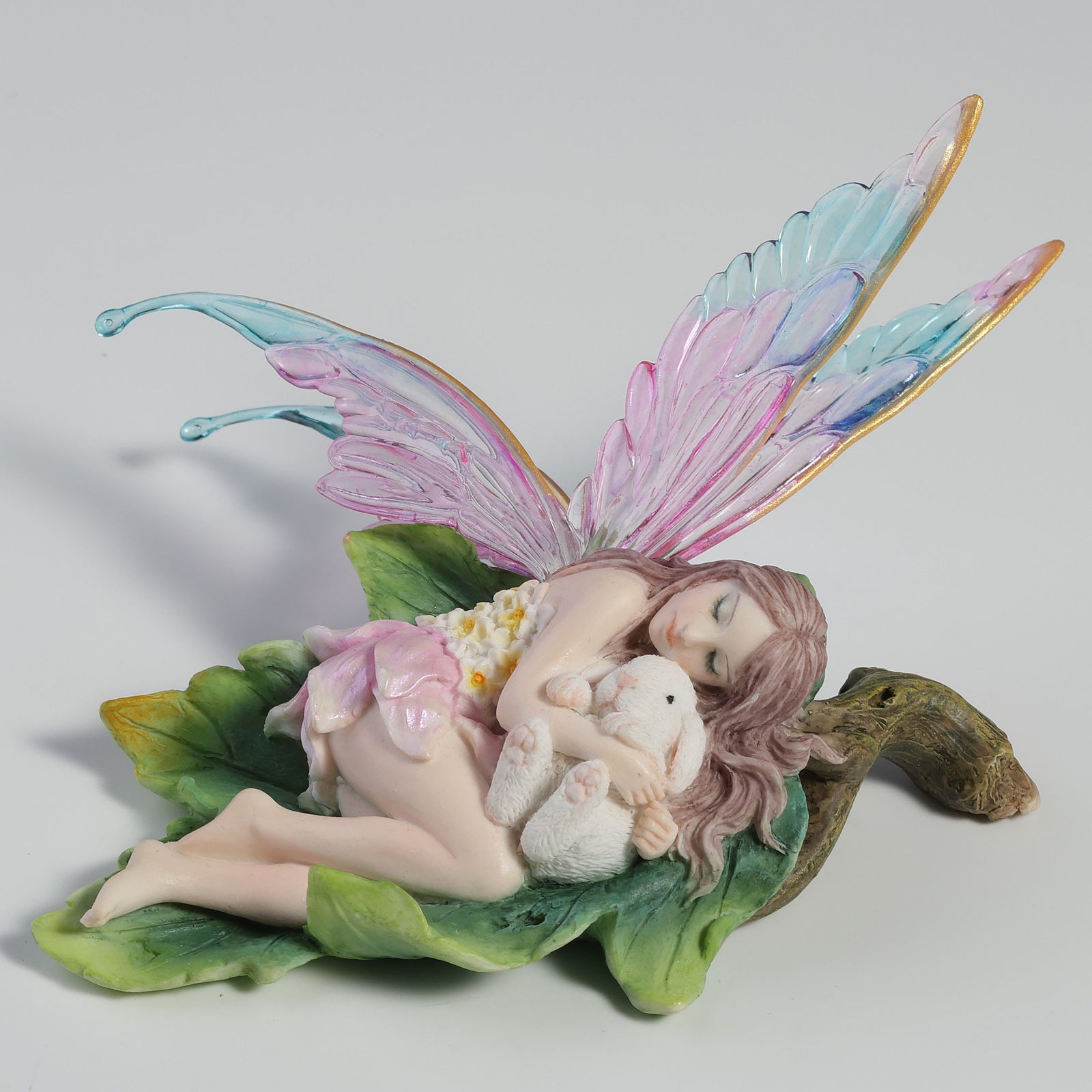 Stellate Fairy Cuddling A Tiny Bunny