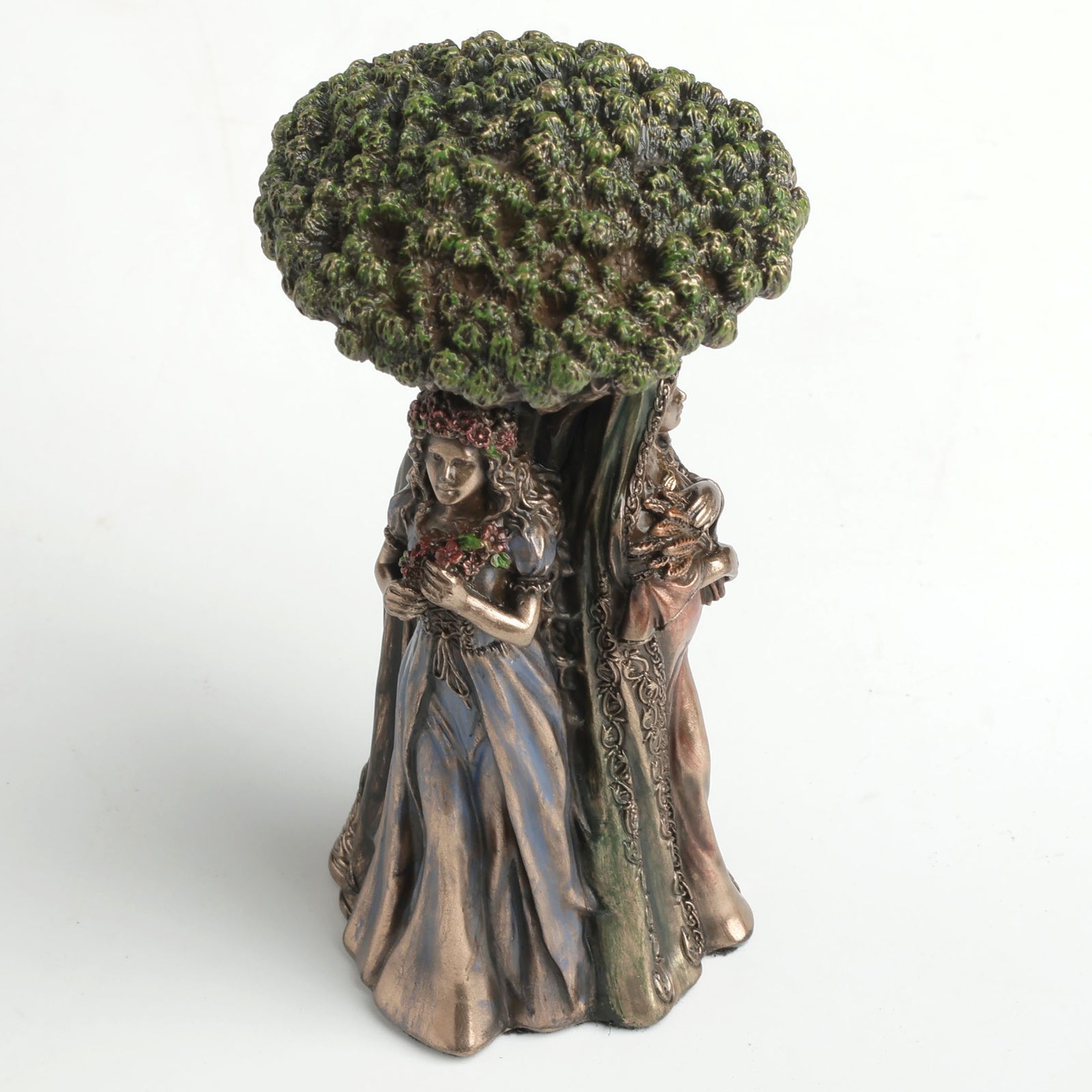 Triple Goddess Mother, Maiden & Crone – Small Altar Statue