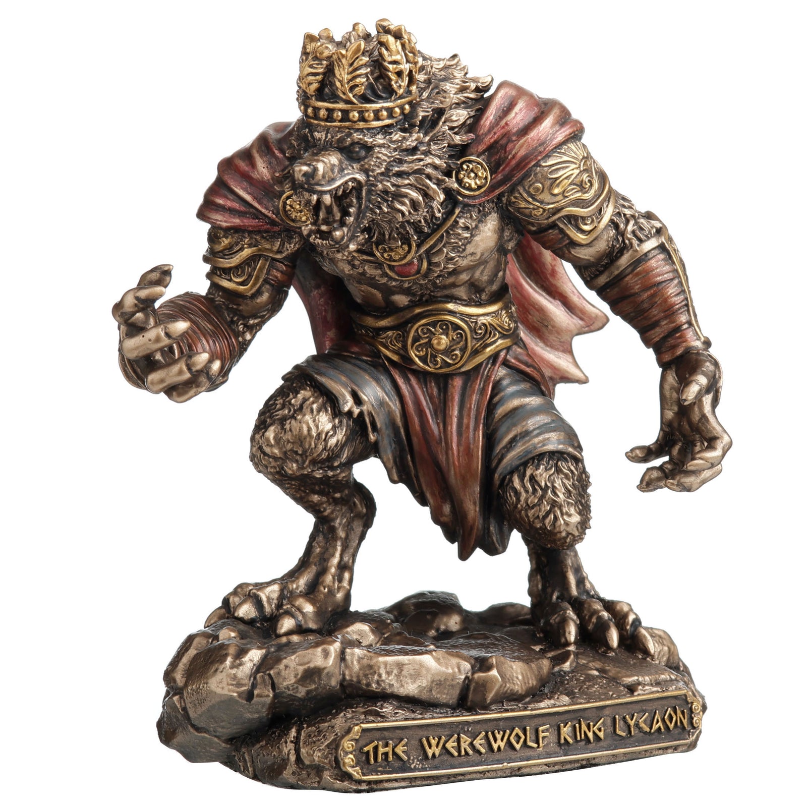 Lycaon The Wolf King of Arcadia Statue – Polystone Greek Mythology