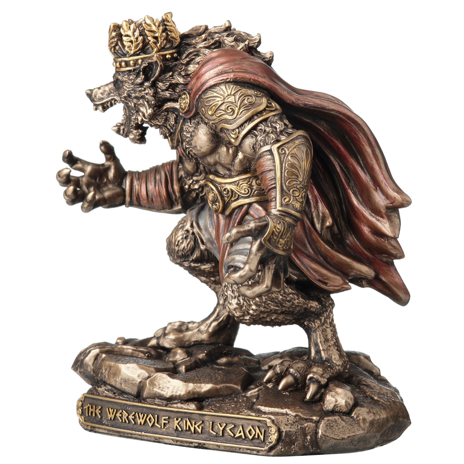Lycaon The Wolf King of Arcadia Statue – Polystone Greek Mythology