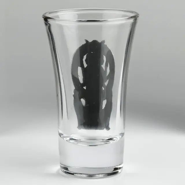 Hecate & Wolves Shot Glass | Greek Goddess Glass