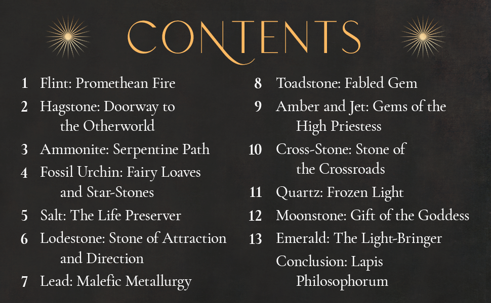 The Witching Stones: Essential Crystals, Stones & Minerals