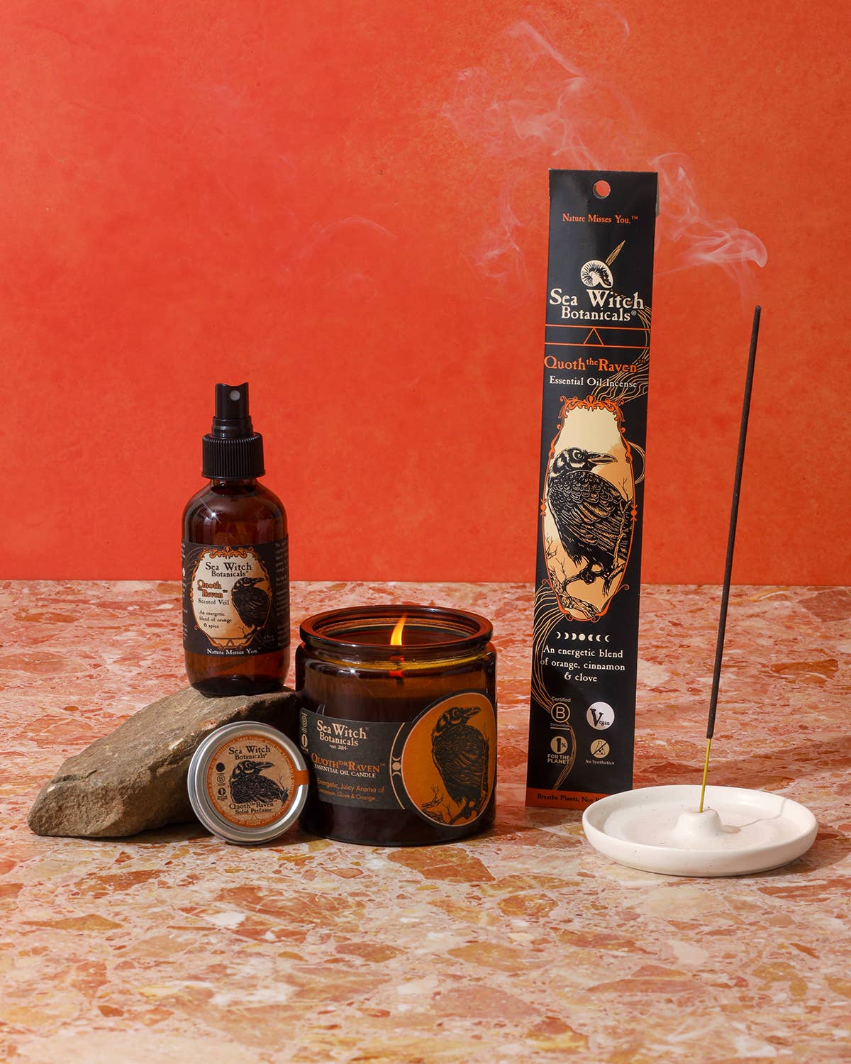 Quoth the Raven Body & Room Spray | Orange, Cinnamon & Clove