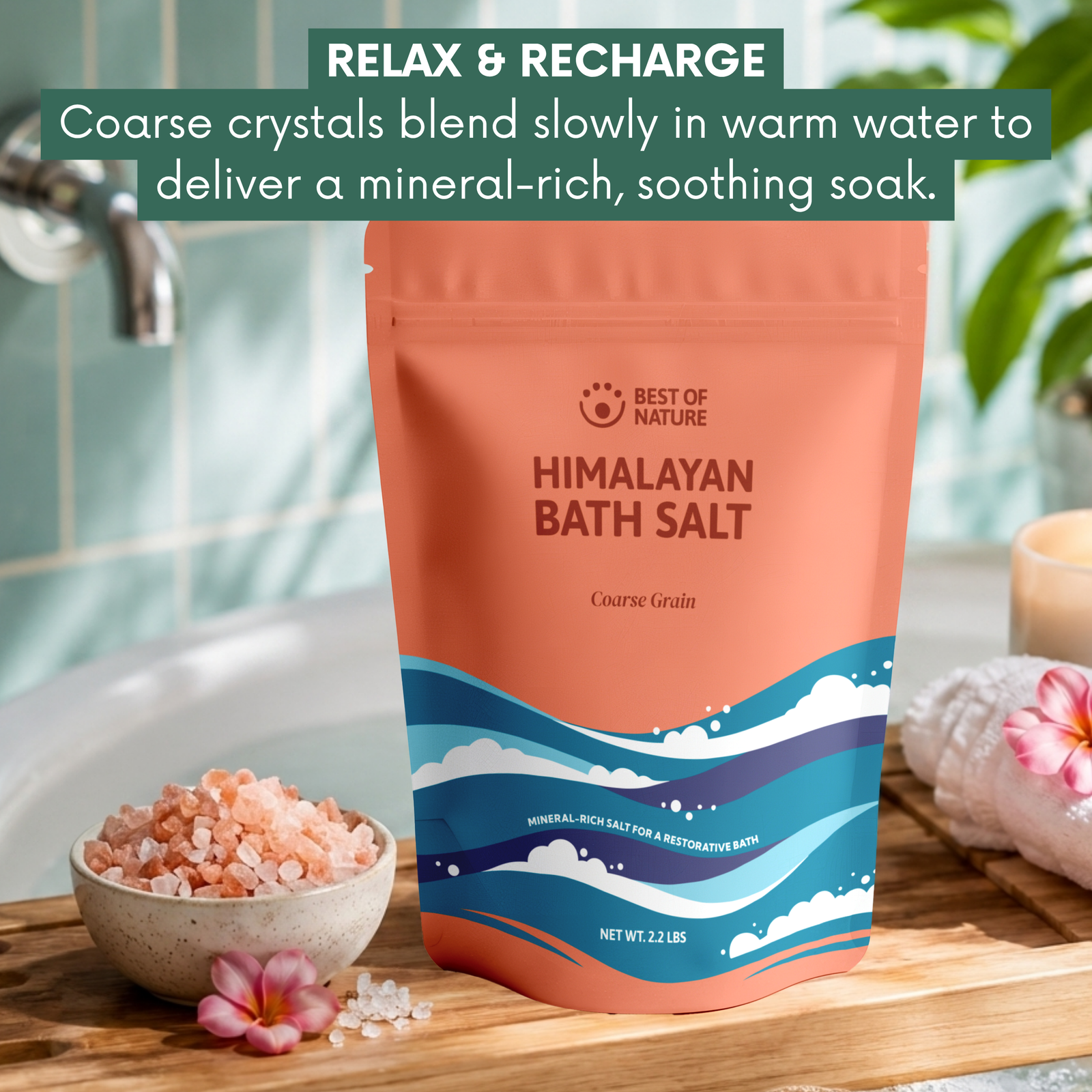 Himalayan Mineral Bath Salt