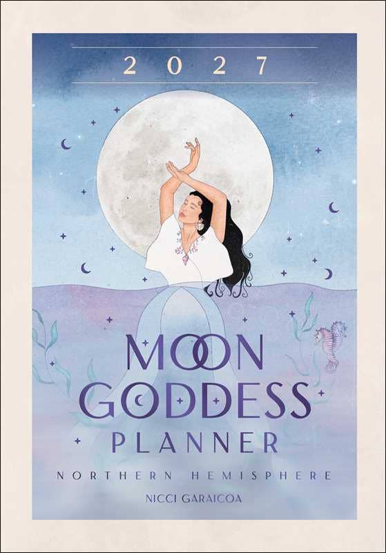 2027 Moon Goddess Planner Calendar - Northern Hemisphere