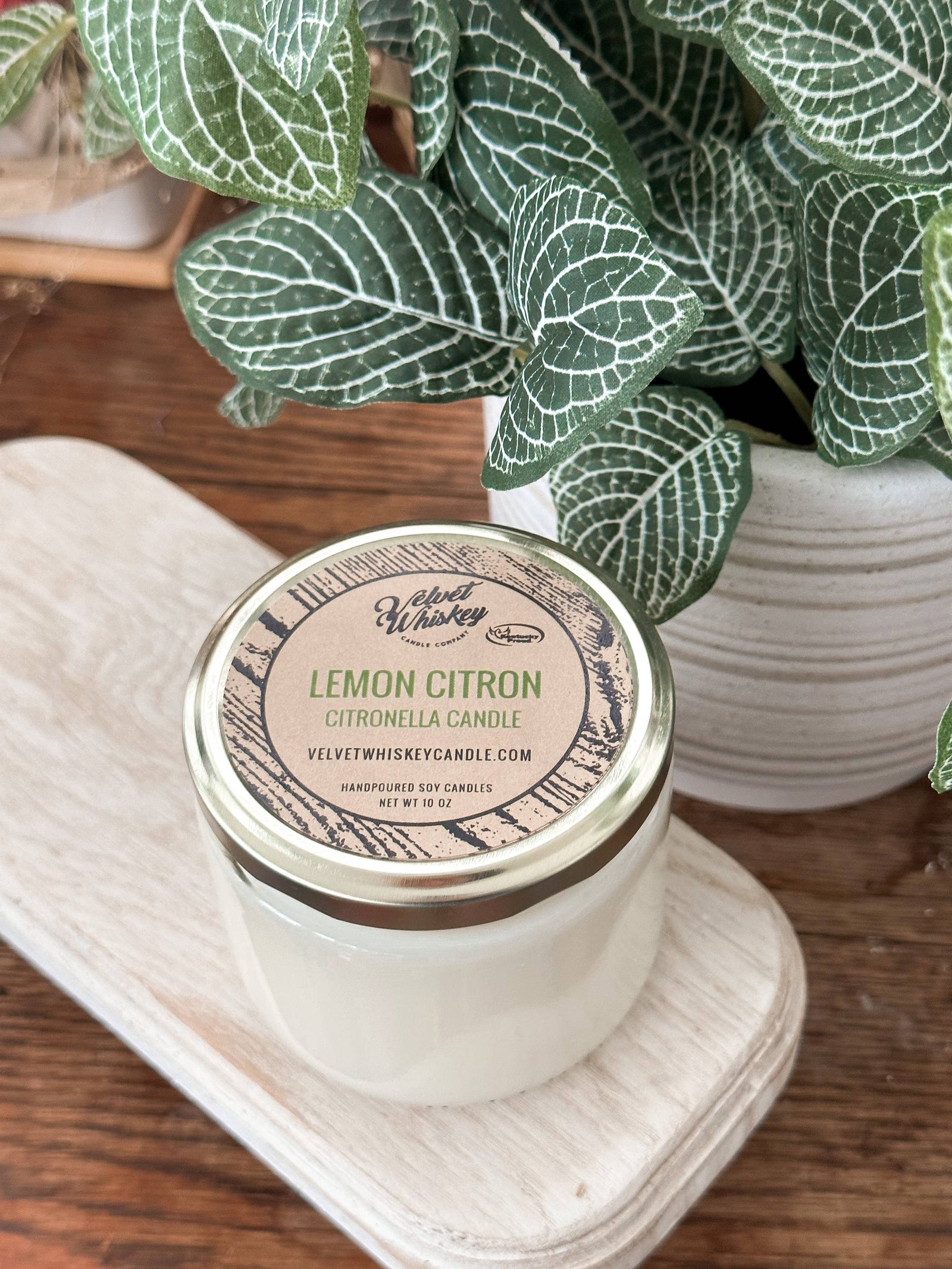 Lemon Citron - Citronella Soy Candle