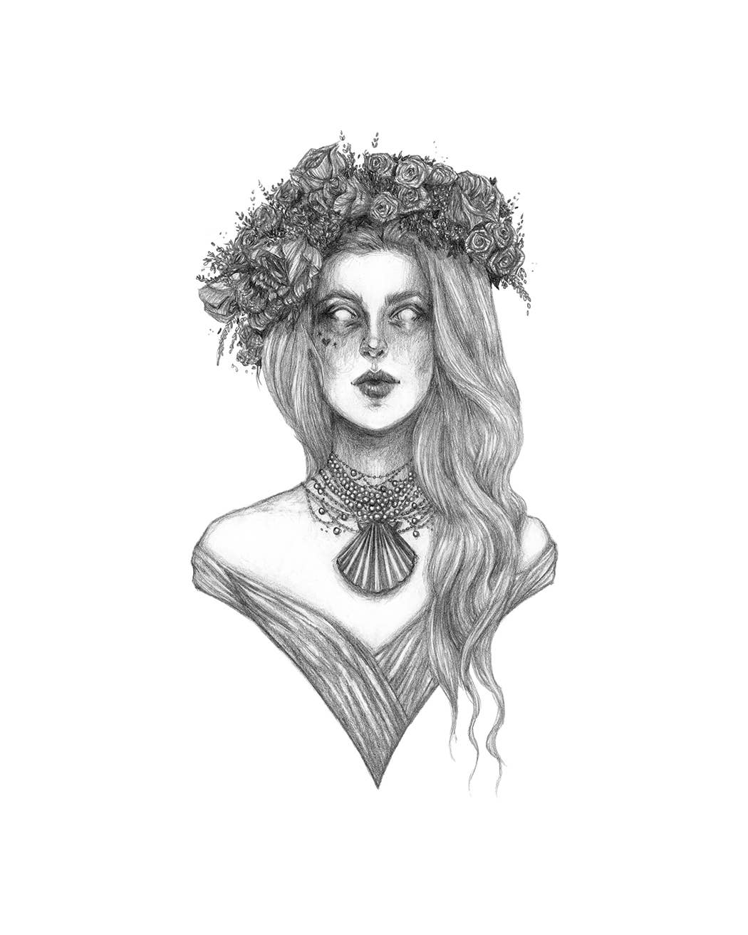 Aphrodite Fine Art Print - Greek Goddess of Love