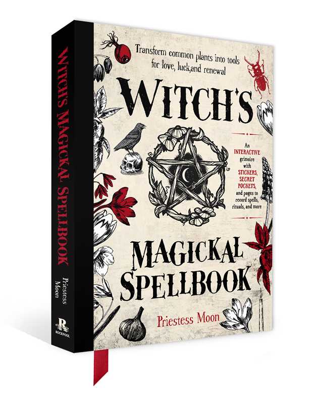 Witch’s Magickal Spellbook – Create Charms, Potions & Plant Magic for Love, Luck & Renewal