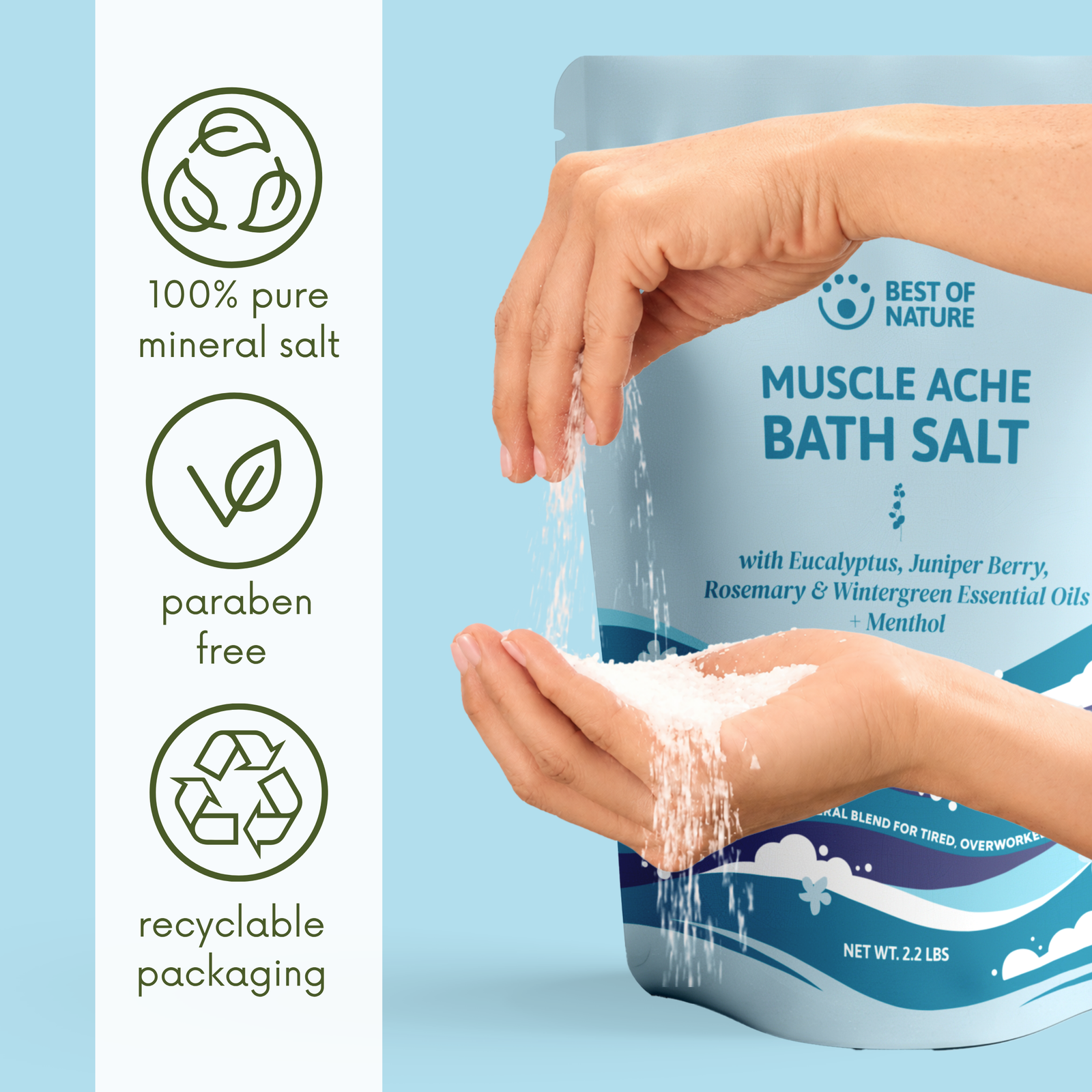 Muscle Ache Mineral Bath Salt