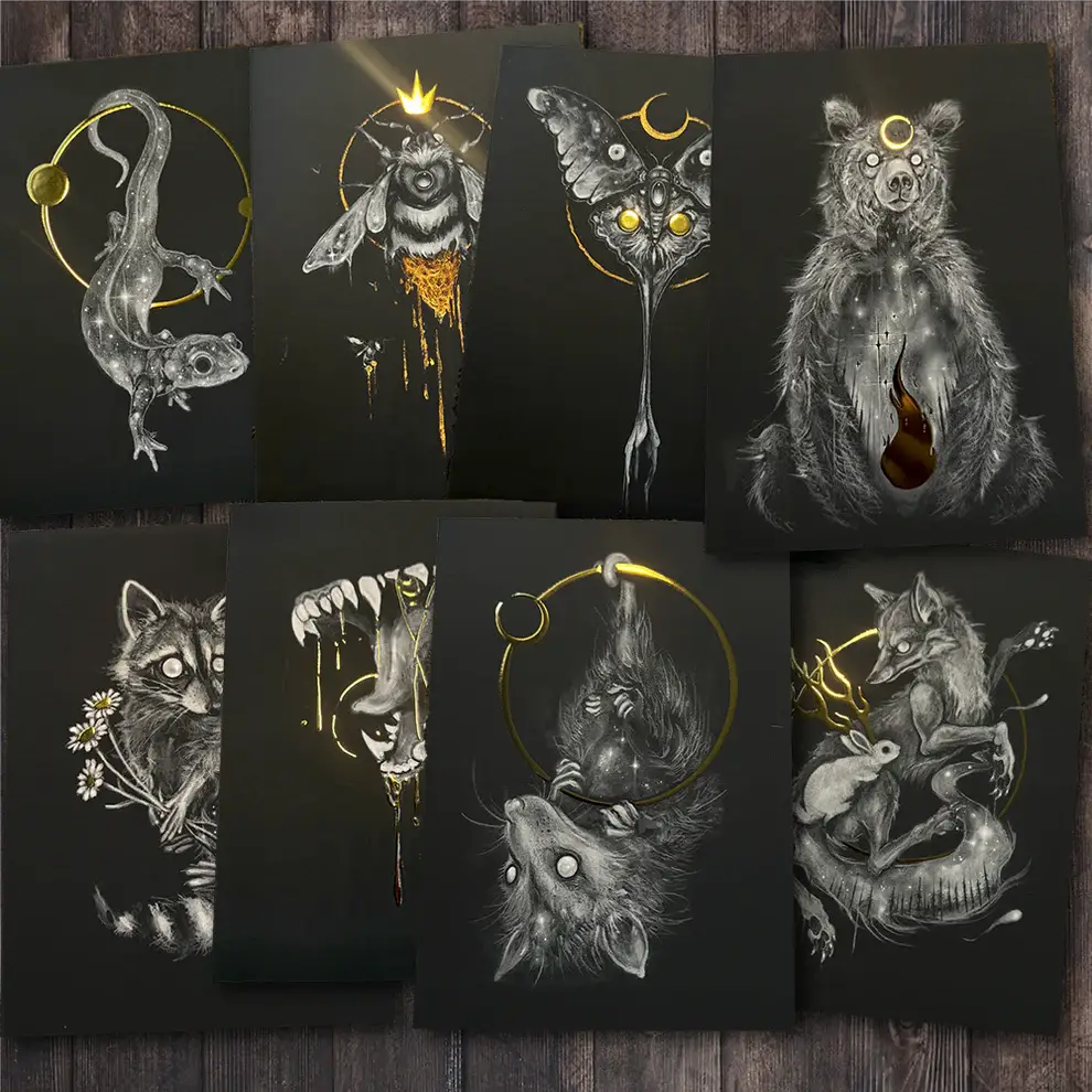 Gold Foil Prints - Choose your Style