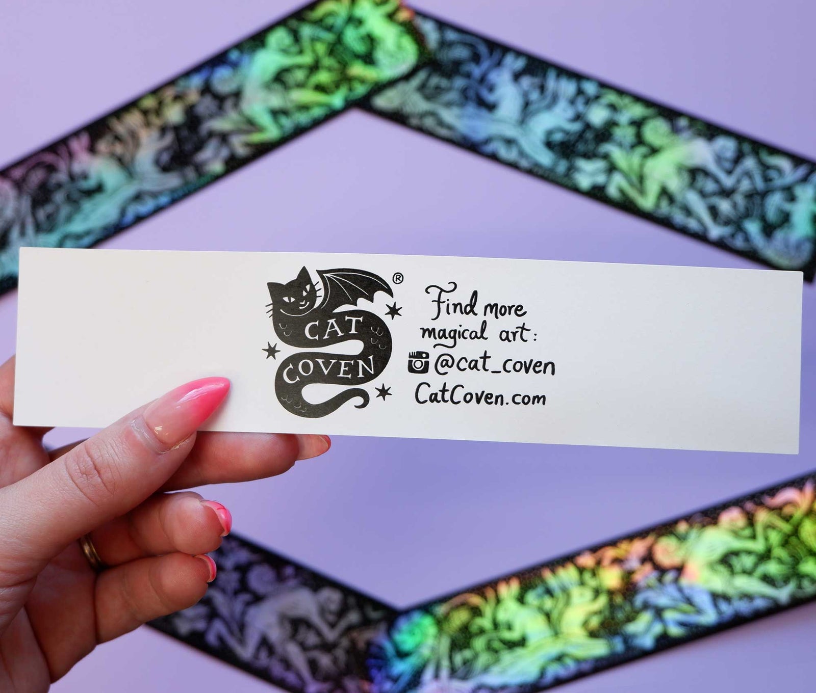 Rabbits vs Skeletons - Holographic Sticker