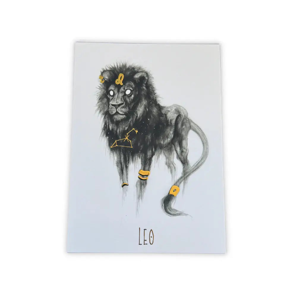 Zodiac Foil Print