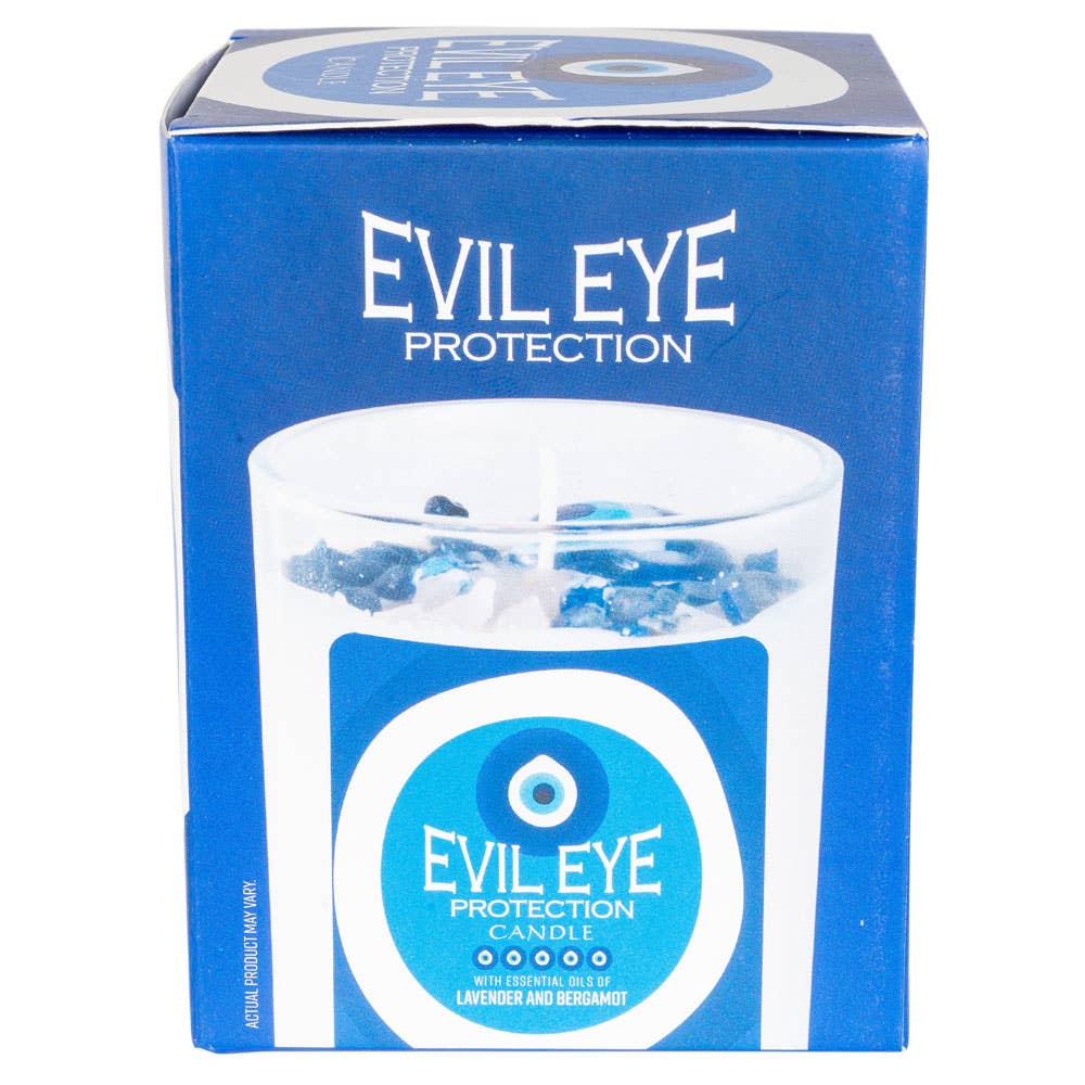 Evil Eye Glass Jar Candle 10oz