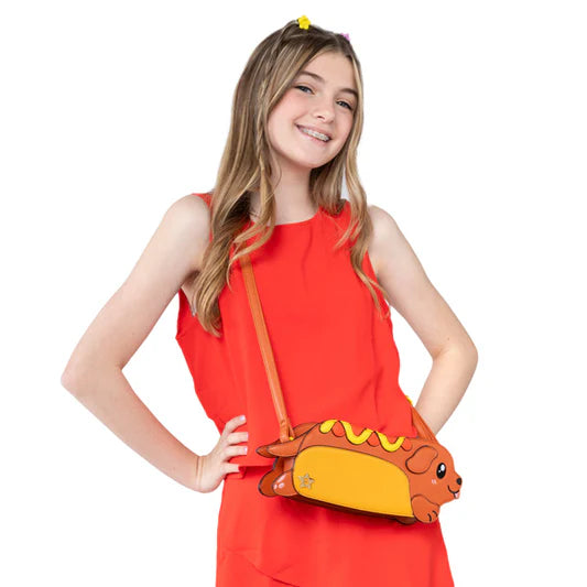Hot Dog Dachshund Crossbody Purse