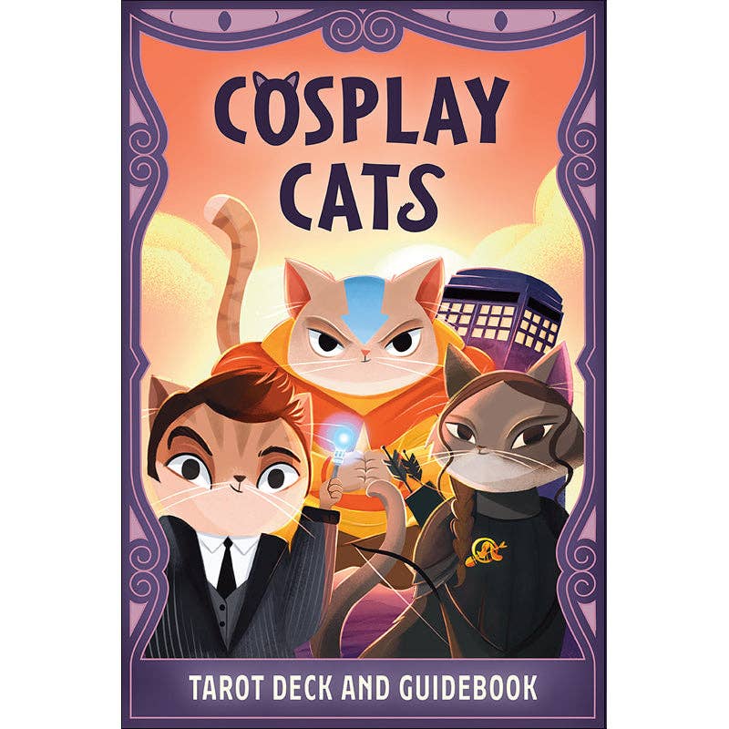Cosplay Cats Tarot Deck and Guidebook