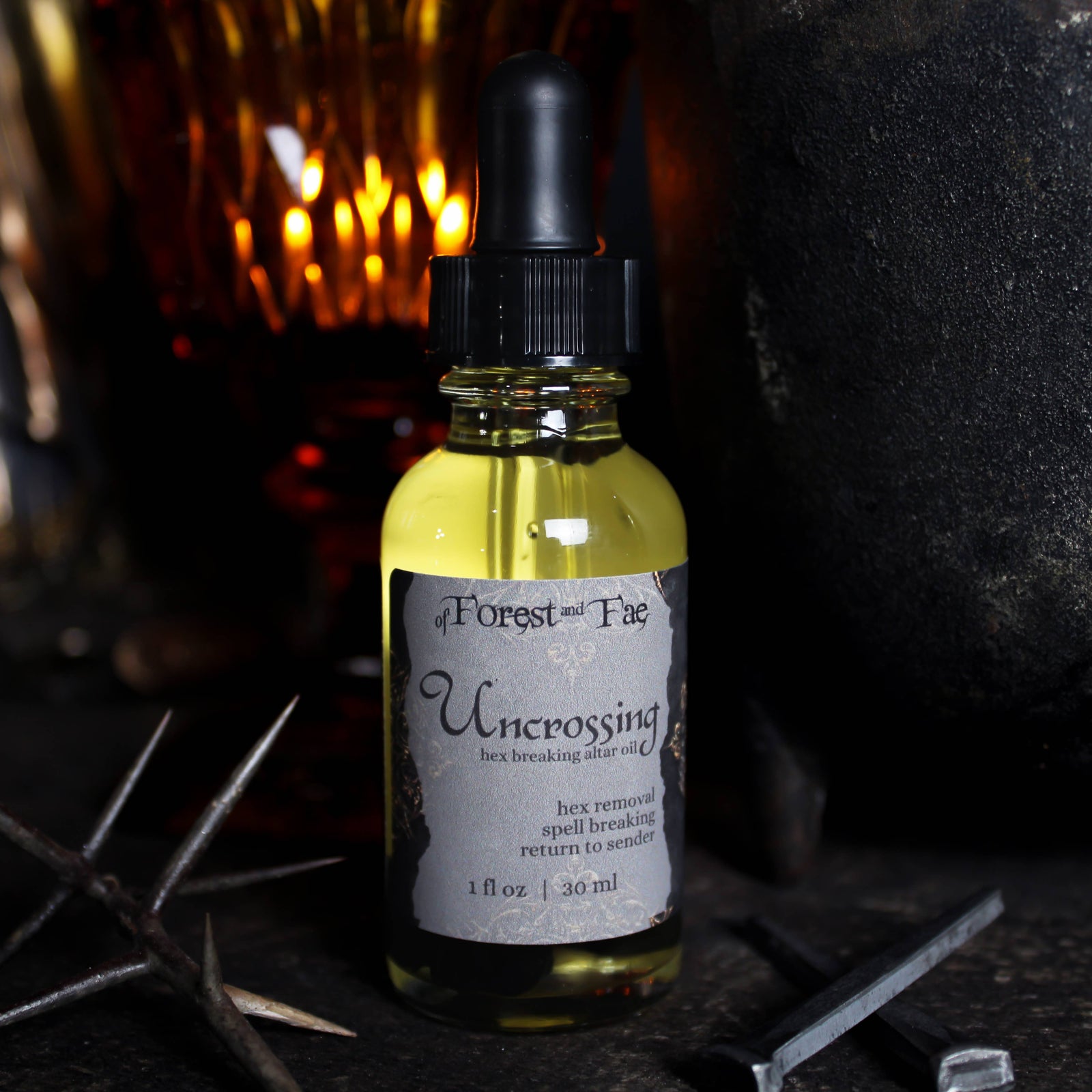 Uncrossing & Hex Breaking Altar Oil • Return to Sender Oil