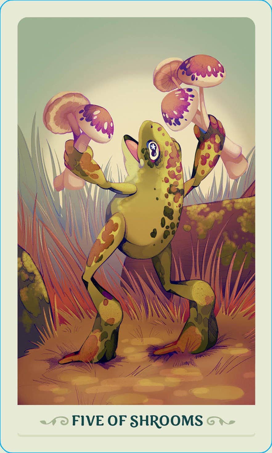 Fortunate Frogs Tarot – Whimsical Amphibian Wisdom for Everyday Readings